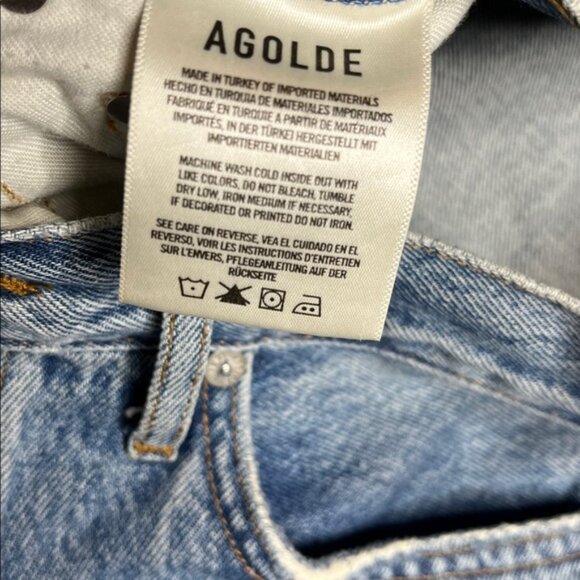 Agolde pinch 90s waist high straight jeans - Picture 7 of 10